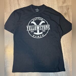 Dutton Ranch Black Graphic Tee